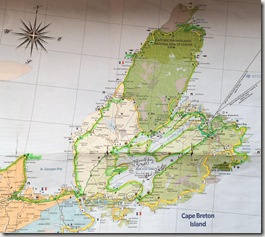 Cape Breton Island (Karte)